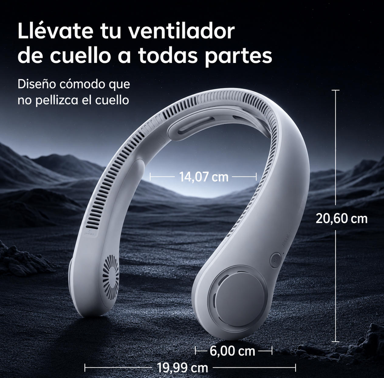 Ventilador de Cuello Sin Aspas 360°