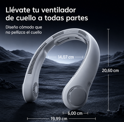 Ventilador de Cuello Sin Aspas 360°